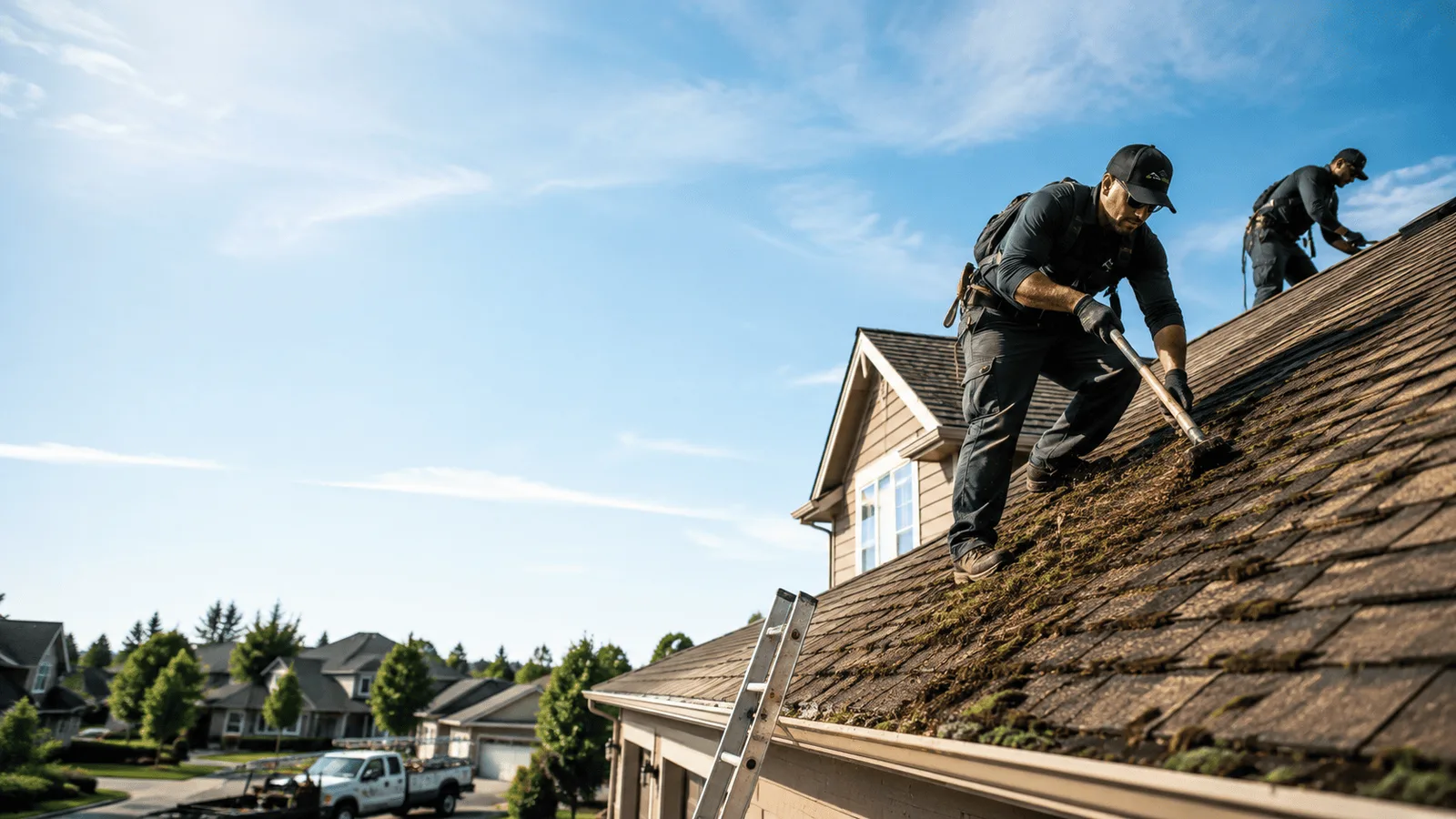 Roof Moss Removal in Powderly, TX near me